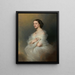 Ritratto della duchessa d'Alba - Franz Xaver Winterhalter — quadro incorniciato alla parete