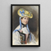 Princesse Liechtenstein en costume - Franz Xaver Winterhalter — quadro incorniciato alla parete