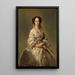 Tsarine Marie Alexandrovna de Russie - Franz Xaver Winterhalter — quadro incorniciato alla parete