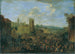 Fête foraine con donjon crénelé - Franz de Paula Ferg — vista dell’opera