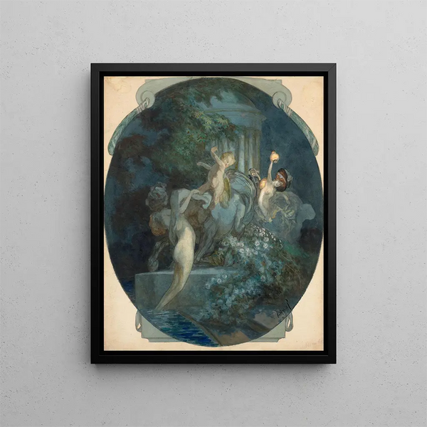 Franz von Bayros - The abduction of Deianeira.webp
