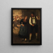 Au bal - Franz von Defregger — quadro incorniciato alla parete