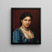 Fille en dirndl - Franz von Defregger — quadro incorniciato alla parete