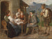 Salon tirolese - Franz von Defregger — vista dell’opera