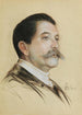 Portrait de Herbert von Bismarck - Franz von Lenbach — vista dell’opera