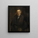 Gottfried Semper architetto - Franz von Lenbach — quadro incorniciato alla parete