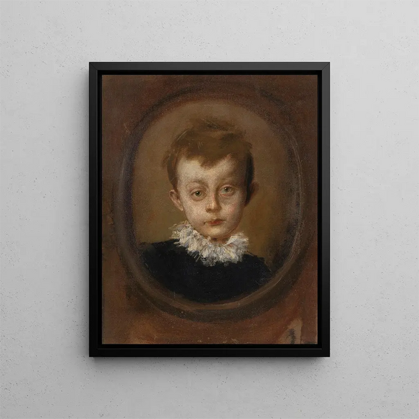 Fils de l'acteur Konrad Dreher - Franz von Lenbach — quadro incorniciato alla parete
