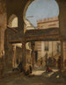Scène nel complesso della moschea Kalaun al Cairo - Franz von Lenbach — vista dell’opera