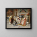 Ritratto di pittore - Franz von Persoglia — quadro incorniciato alla parete