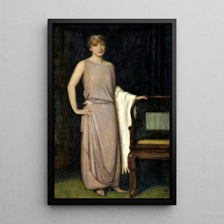 Franz von Stuck - A portrait of Marianne Mechler.webp