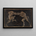 Fauni combattenti - Franz von Stuck — quadro incorniciato alla parete