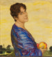 Ritratto di Frau von Stuck - Franz von Stuck — vista dell’opera