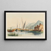Villeneuve, Vaud - Frédéric François d'Andiran — quadro incorniciato alla parete