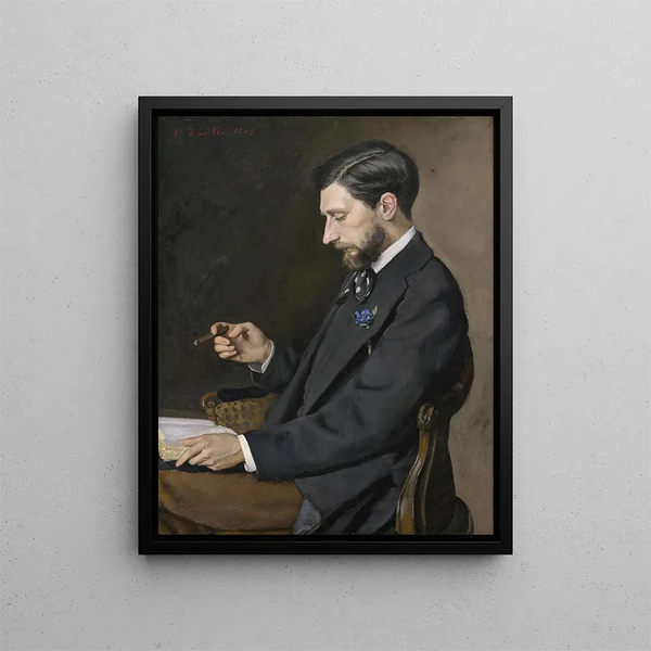 Edmond Maître - Frédéric Bazille — quadro incorniciato alla parete
