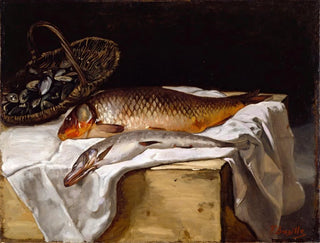 Frdric Bazille - Still Life with Fish.webp