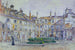 Interno del cortile dell'Abbaye-aux-Bois, 16 rue de Sèvres nel 1906, 7o arrondissement - Frédéric Houbron — vista dell’opera