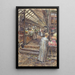 Le Marché des Enfants Rouges rue de Bretagne - Frédéric Houbron — quadro incorniciato alla parete