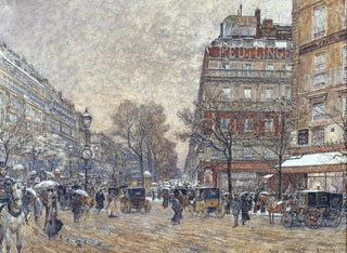 Il crocevia Richelieu-Drouot - Frédéric Houbron — vista dell’opera