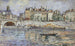 Le quai de l'Hôtel de Ville et le pont Louis-Philippe - Frédéric Houbron — vista dell’opera