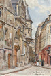 Hôtel de Sens 1 rue du Figuier en 1898 4e arrondissement - Frédéric Houbron — vista dell’opera