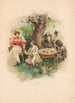 Una festa in giardino - Fred Achert — vista dell’opera