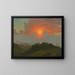 Cieli nuvolosi - Frederic Edwin Church — quadro incorniciato alla parete