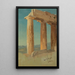 Colonnes del Partenone Atene - Frederic Edwin Church — quadro incorniciato alla parete