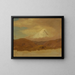 Mont Chimborazo, Ecuador - Frederic Edwin Church — quadro incorniciato alla parete
