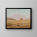 Piatto montano dell'Equatore con una baita - Frederic Edwin Church — quadro incorniciato alla parete
