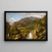 Cuore delle Ande - Frederic Edwin Church — quadro incorniciato alla parete