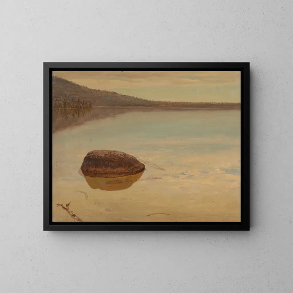 Lac Katahdin - Frederic Edwin Church — quadro incorniciato alla parete