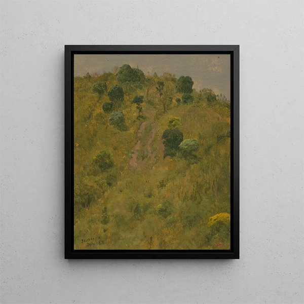 Paesaggio V - Frederic Edwin Church — quadro incorniciato alla parete