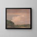 Paesaggio probabilmente della valle dell'Hudson - Frederic Edwin Church — quadro incorniciato alla parete