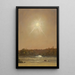 Coucher de soleil dans le Maine - Frederic Edwin Church — quadro incorniciato alla parete
