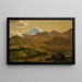 Mont Chimborazo, Ecuador - Frederic Edwin Church — quadro incorniciato alla parete