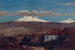 Mont Chimborazo visto da Riobamba, Ecuador - Frederic Edwin Church — vista dell’opera