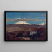 Mont Chimborazo visto da Riobamba, Ecuador - Frederic Edwin Church — quadro incorniciato alla parete