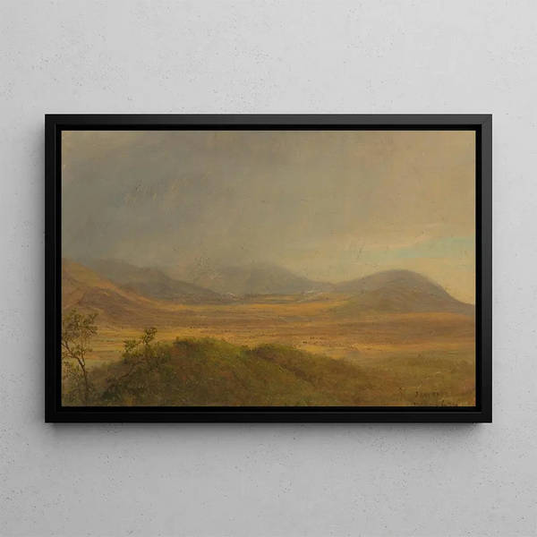 Paesaggio montano IV - Frederic Edwin Church — quadro incorniciato alla parete