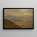 Paesaggio montano II - Frederic Edwin Church — quadro incorniciato alla parete