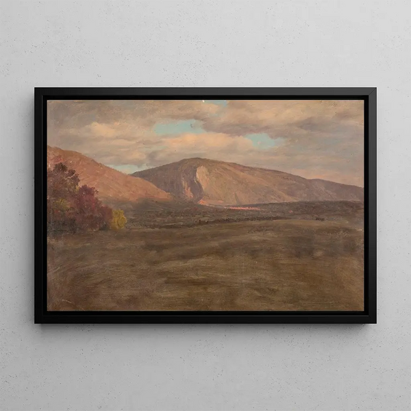 Mont Katahdin depuis le sud-ouest - Frederic Edwin Church — quadro incorniciato alla parete
