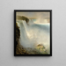 Le cascate del Niagara dal lato americano - Frederic Edwin Church — quadro incorniciato alla parete
