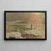 Rivière e cascate del Niagara sotto la neve - Frederic Edwin Church — quadro incorniciato alla parete