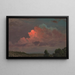 Crepuscolo vicino a Olana - Frederic Edwin Church — quadro incorniciato alla parete