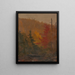 Probabilmente vicino a Katahdin in autunno - Frederic Edwin Church — quadro incorniciato alla parete