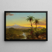 Paesaggio sudamericano - Frederic Edwin Church — quadro incorniciato alla parete