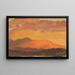 Tramonto nella Valle dell'Hudson - Frederic Edwin Church — quadro incorniciato alla parete