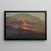 Tramonto sui Catskills - Frederic Edwin Church — quadro incorniciato alla parete