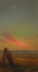 Coucher de soleil près de Rome - Frederic Edwin Church — vista dell’opera
