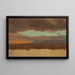 Tramonto sulla valle dell'Hudson - Frederic Edwin Church — quadro incorniciato alla parete