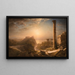 La Siria par la mer - Frederic Edwin Church — quadro incorniciato alla parete
